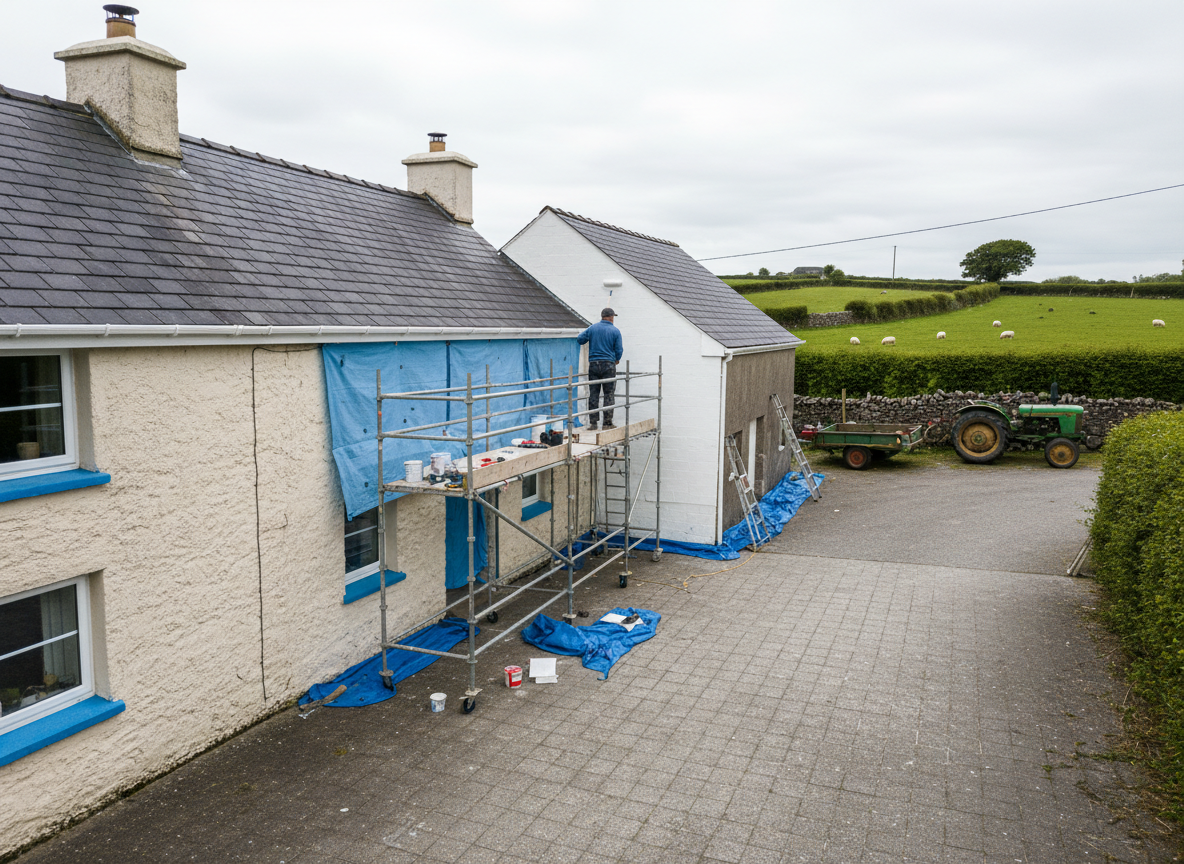 Exterior House Painting Across Connacht