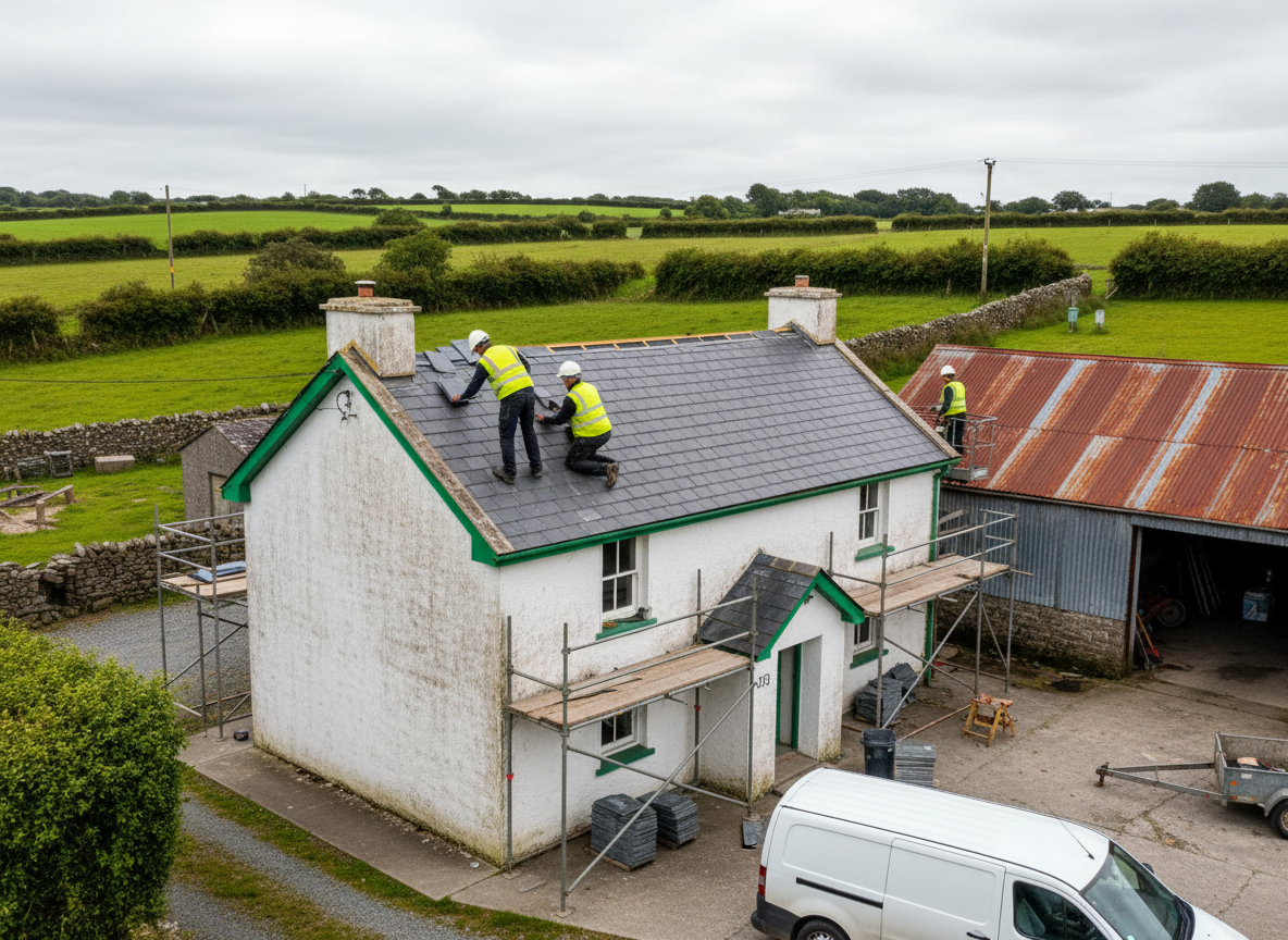 New Roof Installation Across Connacht