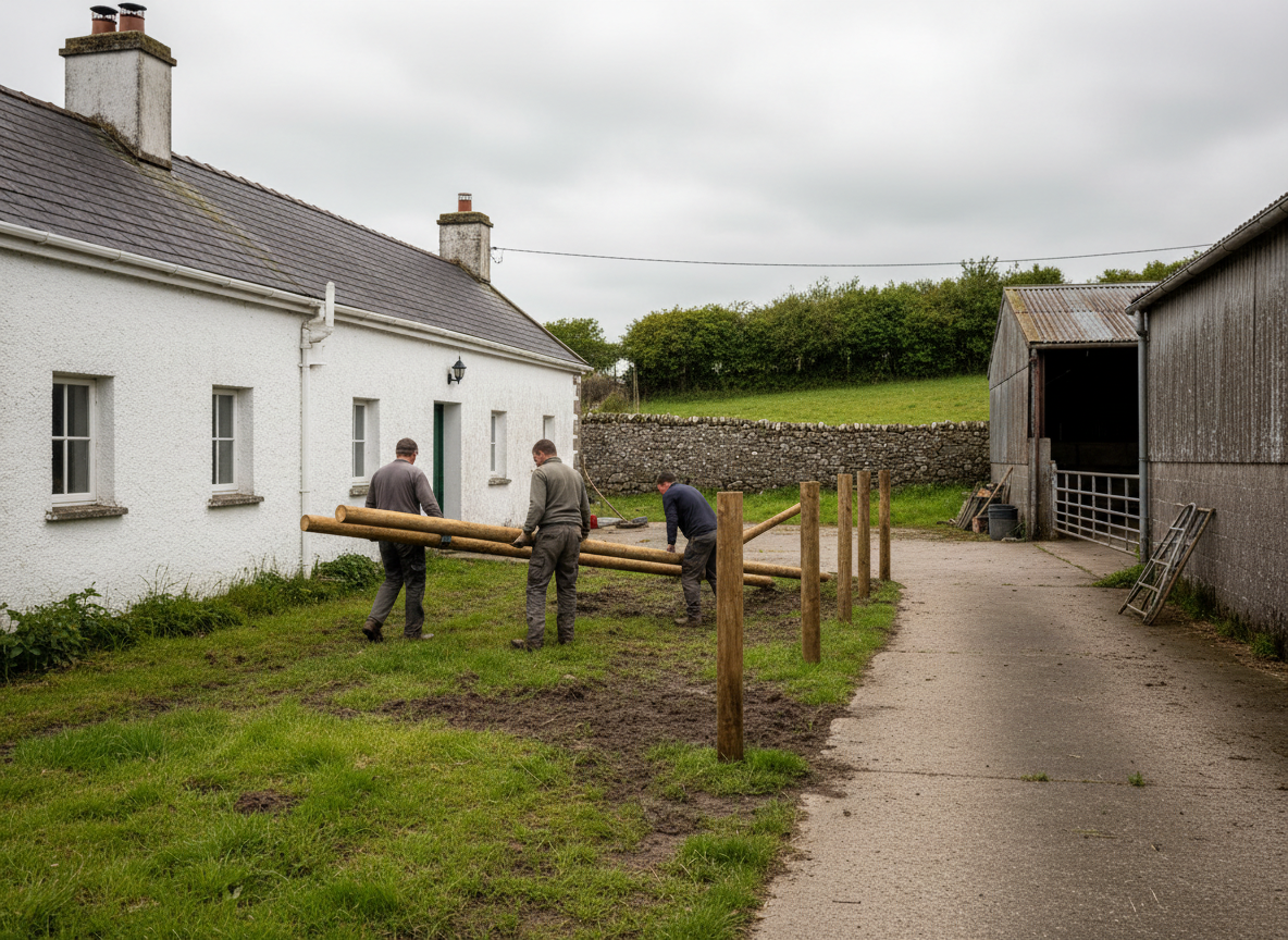 Post & Rail Fencing Across Connacht