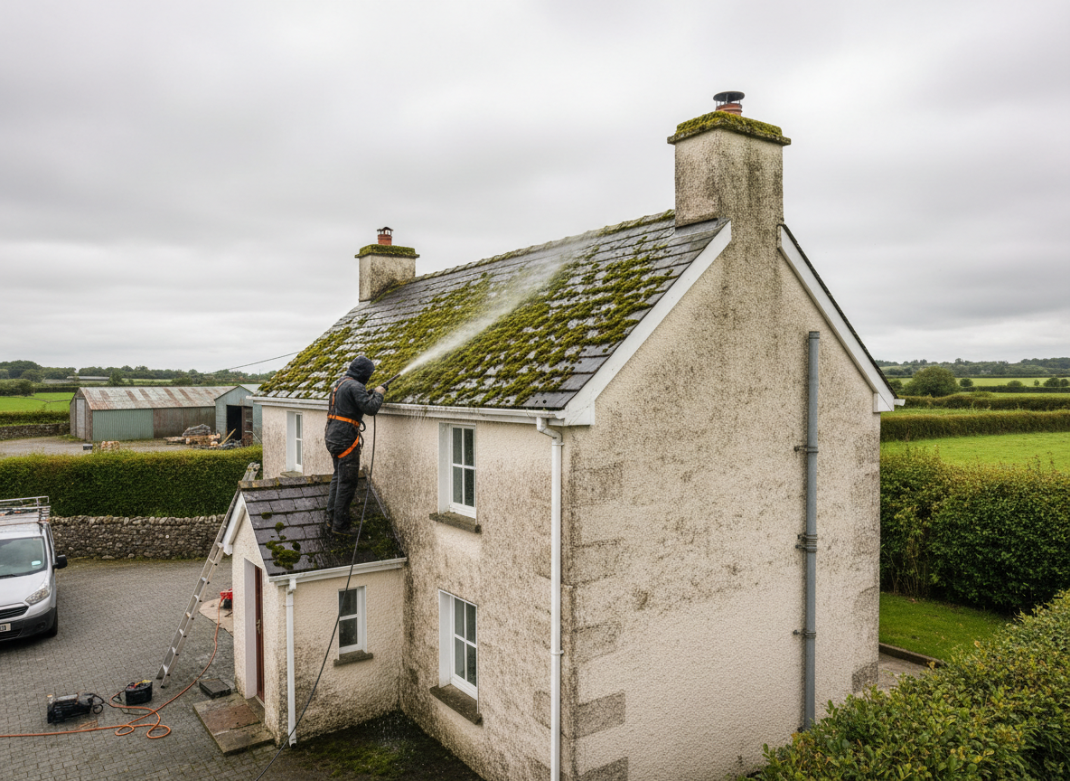 Roof Cleaning Across Connacht