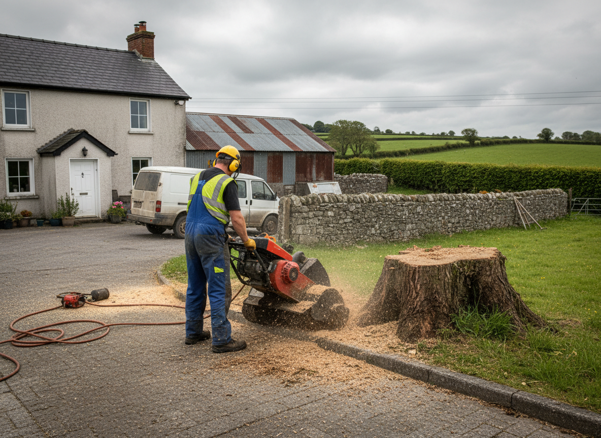 Stump Grinding & Removal Across Connacht